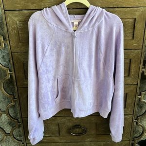 Victoria’s Secret terry hoodie and short set size XL